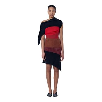 Kiko Kostadinov Knitted Dresses, female, Multicolor, Size: S Lemoyne Knitted Dress