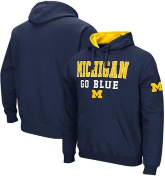 Colosseum Mens Colosseum Navy Michigan Wolverines Sunrise Pullover Hoodie at Nordstrom, Size Medium