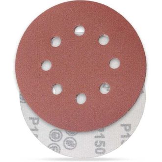 OEM 150 Discos De Lijado, Discos Abrasivos, Tama&ntilde;o De Grano 125 Mm, Ideales Para Lijar/pulir/eliminar &Oacute;xido, Hsdps5m100, Paquete De 100 -crezuo