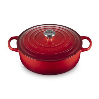 LE CREUSET Risotto Pan Evo, 30 cm Cherry