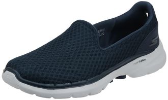 Skechers women 124508 Sneaker, Navy White, 7 UK Narrow
