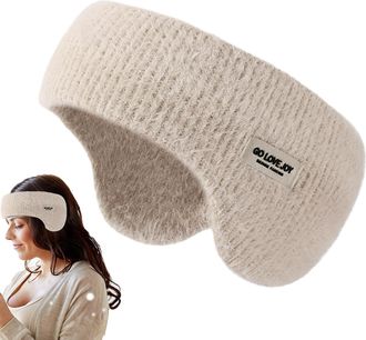 Generic Soundproof Earmuffs For Sleeping, Soft Ear Muffs For Noise Cancelling, Skin Friendly Earmuffs For Cold Weather | Portable Noise Cancelling Ear Muffs F