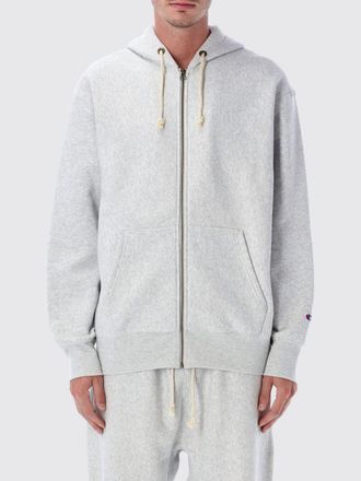 Champion Felpa con cappuccio in misto cotone