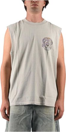 Ksubi Girocollo - - Tops - Uomo - Grigio - 2XL