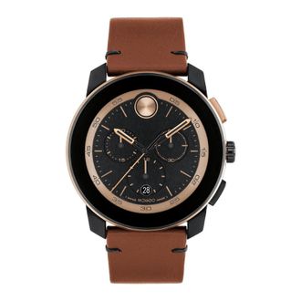 Movado Bold Tr90 Chronograph Quartz Black Dial Mens Watch 3601115