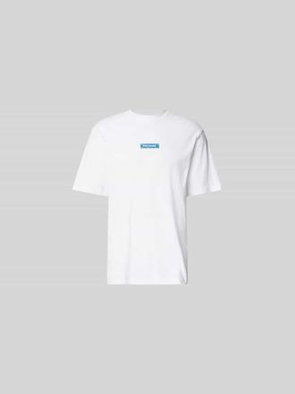 Daily Paper Clothing T-Shirt mit Label-Print in Weiss, Gr&ouml;&szlig;e L