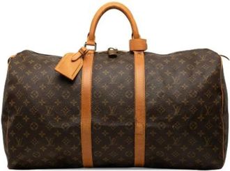Louis Vuitton Pre-owned Keepall 55 - - Pre-owned - Donna - Marrone - ONE SIZE