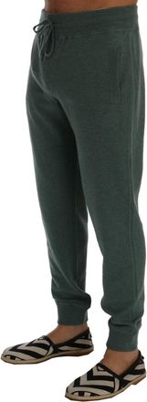 Dolce & Gabbana Mens Green Cashmere Training Pants