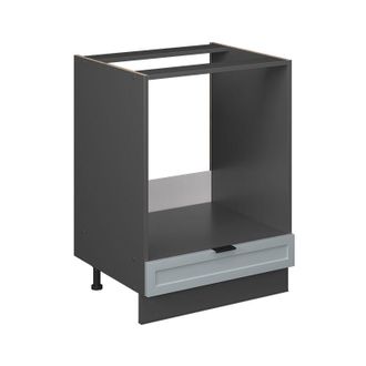 Vicco Armario Para Horno Empotrado Fame-line, Azul Claro-gris, 60 Cm Sin Encimera Vicco