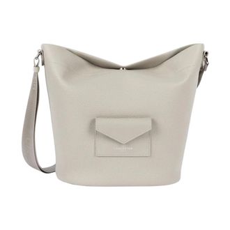Lancaster Maya Double KBA Crossbody Tas - Dames - Tassen - Wit - Maat: ONE Size Zijde