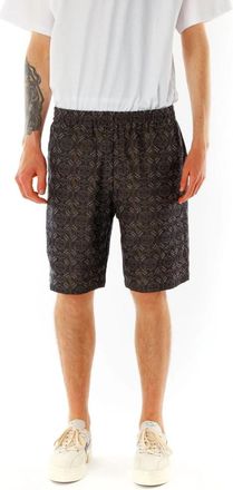 Needles Casual Shorts - Heren - Korte Broeken - Bruin - XL - Korte Broeken