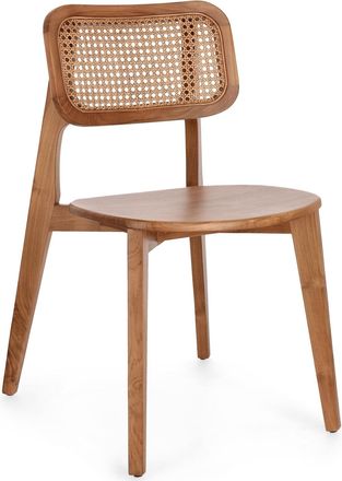 BIZZOTTO Design Stuhl Abby aus massivem Teakholz - Natural