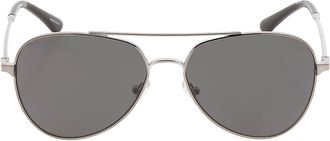 Brooks Brothers Grey Pilot Mens Sunglasses BB4056 151087 58