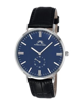 Porsamo Bleu Mens Leather Watch