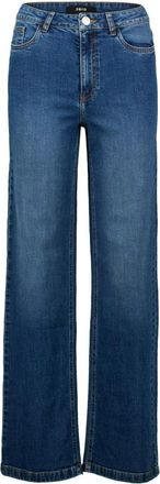 Zero Jeans, Dames, Blauw, S, Boot-cut Jeans