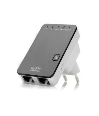 Trade Shop Trade Shop - Mini Router Inalambrico N Funcion Wps Punto De Acceso Y Repetidor Wifi 300 Mbps