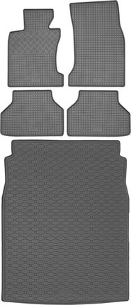 OEM Juego De Alfombrillas De Goma Para Coche Y Alfombrilla Para Maletero Para Bmw S5 E60 Sed&aacute;n (julio De 2003 - Febrero De 2010)