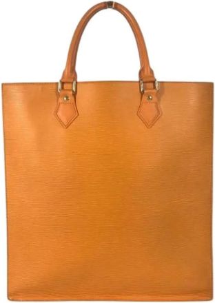 Louis Vuitton Vintage, unisex, Oranje, ONE Size, Leer, Pre-owned Vintage Epi Tote Bag