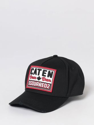 Dsquared2 Cappello in cotone con logo Dsquared2