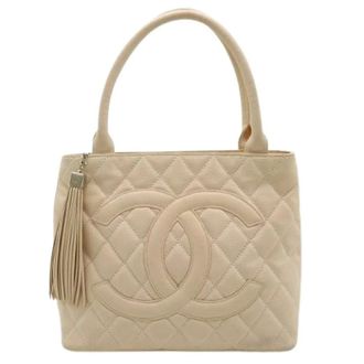 Chanel Pre-owned Matelasse Coco Mark Tote Bag - Pre-owned - Mujer - Beige - ONE SIZE