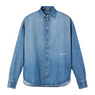 Jacquemus Simon de-N&icirc;mes Denim Shirt - male - Jacquemus - Denim Shirts - Blue - L - Shirts
