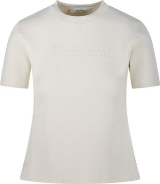 Max Mara Segale T-Shirt - Dames - T-shirts - Wit - L - Tops