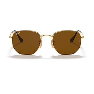 Ray-Ban Hexagonal Zonnebrillen - unisex - Zonnebrillen - Geel - 51 MM - Accessoires