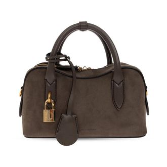 Stella McCartney Ryder Small Tas - Dames - Handtassen - Bruin - ONE Size - Polyester - Tassen
