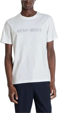Antony Morato Uomo, Top, Bianco, M, new