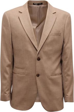 Selected Slhslim-Neil BLZ - Heren - Blazers - Beige - L - Leer - Jassen