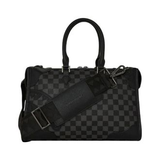 Sprayground Weekend Bags, male, Multicolor, Size: ONE SIZE Midnight Chateau Mini Pyramid Duffle