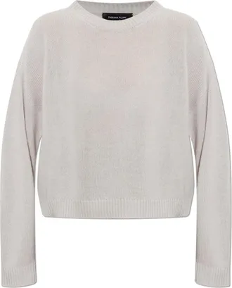 Fabiana Filippi Truien & Vesten, Dames, Paars, S, Kasjmier, Cashmere Sweater