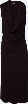 Tom Ford Cr&ecirc;pe jersey midi dress