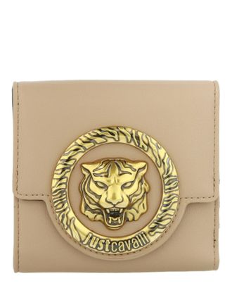 Just Cavalli Logo Plaque Compact Wallet