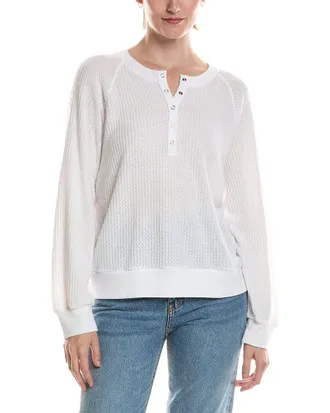 Michael Stars Eira Henley Raglan