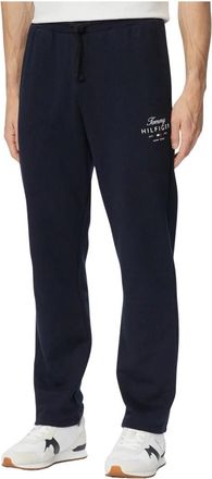 Tommy Hilfiger Script Stack Trainingsbroeken - Heren - Sweatpants - Blauw - S - Broeken