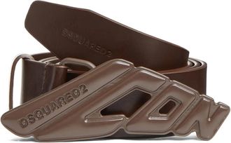 Dsquared2 Cintura con placca Icon New Generation - Marrone