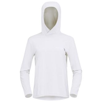 Norr&oslash;na Femund Tech Hood Funktionsshirt f&uuml;r Damen | wei&szlig;