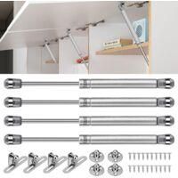 OEM Gato Hidr&aacute;ulico, 4 Piezas, Resorte De Gas De 100 N, Bisagras Para Puertas De Cocina, Gato Para Muebles, Amortiguador De Gas Para Levantar Puertas De A