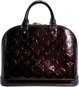 Louis Vuitton Pre-owned Handbags, female, Purple, Size: ONE SIZE Pre-owned Canvas Handbag