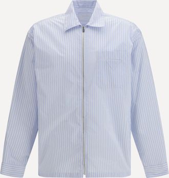 Prada Striped re-nylon Shirt Male S