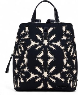 Desigual Women Accessories PU Backpack Mini, Black, One Size