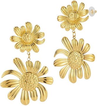 Sphera Milano Plated Stainless Steel Earrings