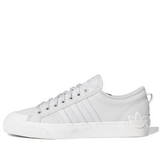 adidas Nizza Oversize Heel Logo - Light Solid Grey EF5714
