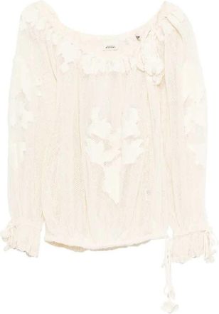 Isabel Marant Blusa Marant Con Applicazioni Floreali