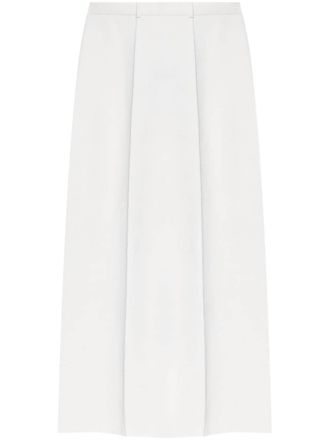 Lisa Yang Ameline skirt - women - Organic Cashmere - 2 - Neutrals