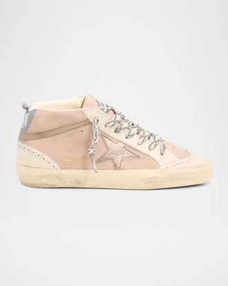 Golden Goose Midstar Suede Sneakers