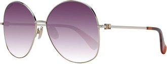 Max Mara Womens Mm1372s Round Sunglasses - Purple Metal - One Size