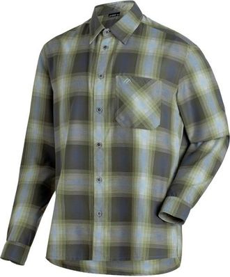 Maier Sports Claas Hemd f&uuml;r Herren | oliv/grau