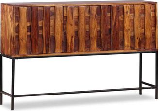 vidaXL Aparador De Madera Maciza De Acacia 120x30x80 Cm Vidaxl